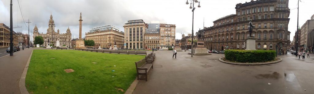 Freedom Square in Glasgow