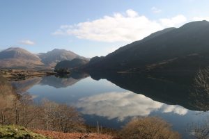 Scotland landscape during spring and summer