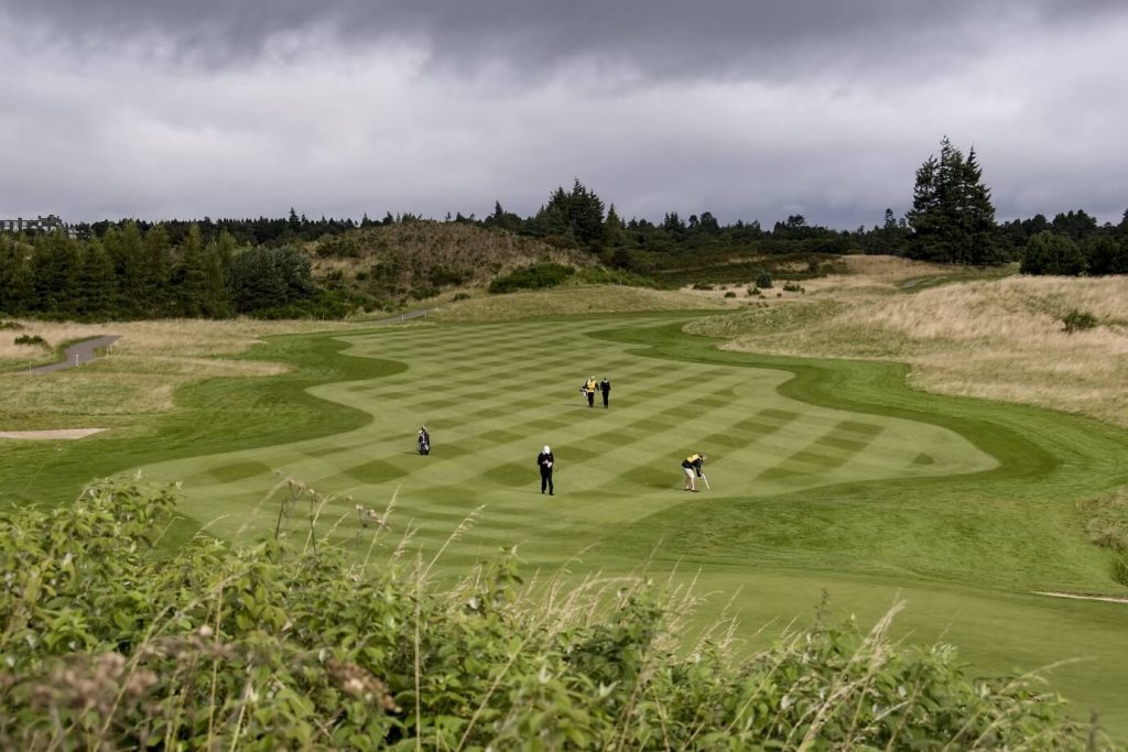 One of Gleneagles' championship golf courses