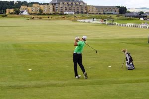 Golfing at St Andrews in Scotland during spring and summer