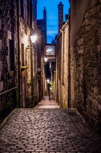 Streets of Edinburgh's Royal Mile