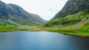 Glencoe Valley in the Scottish Highlands - Visit Scotland instead of England