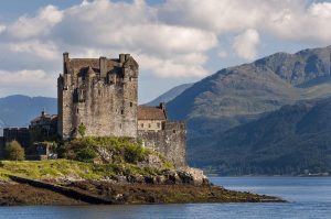 Eilean Donan Castle in the Highlands of Scotland