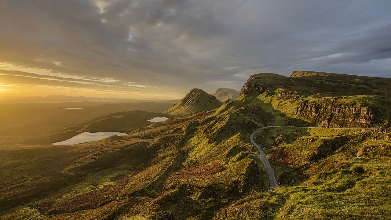 Scottish Highlands coastline