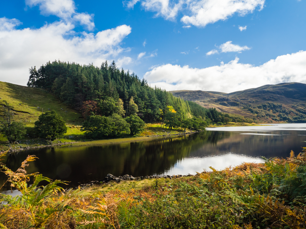 Loch Killin, in the Scottish Highlands