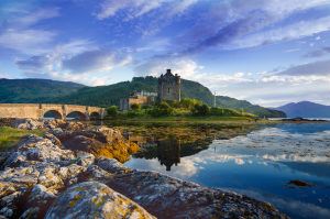 Eilean Donan Castle, near the Isle of Skye